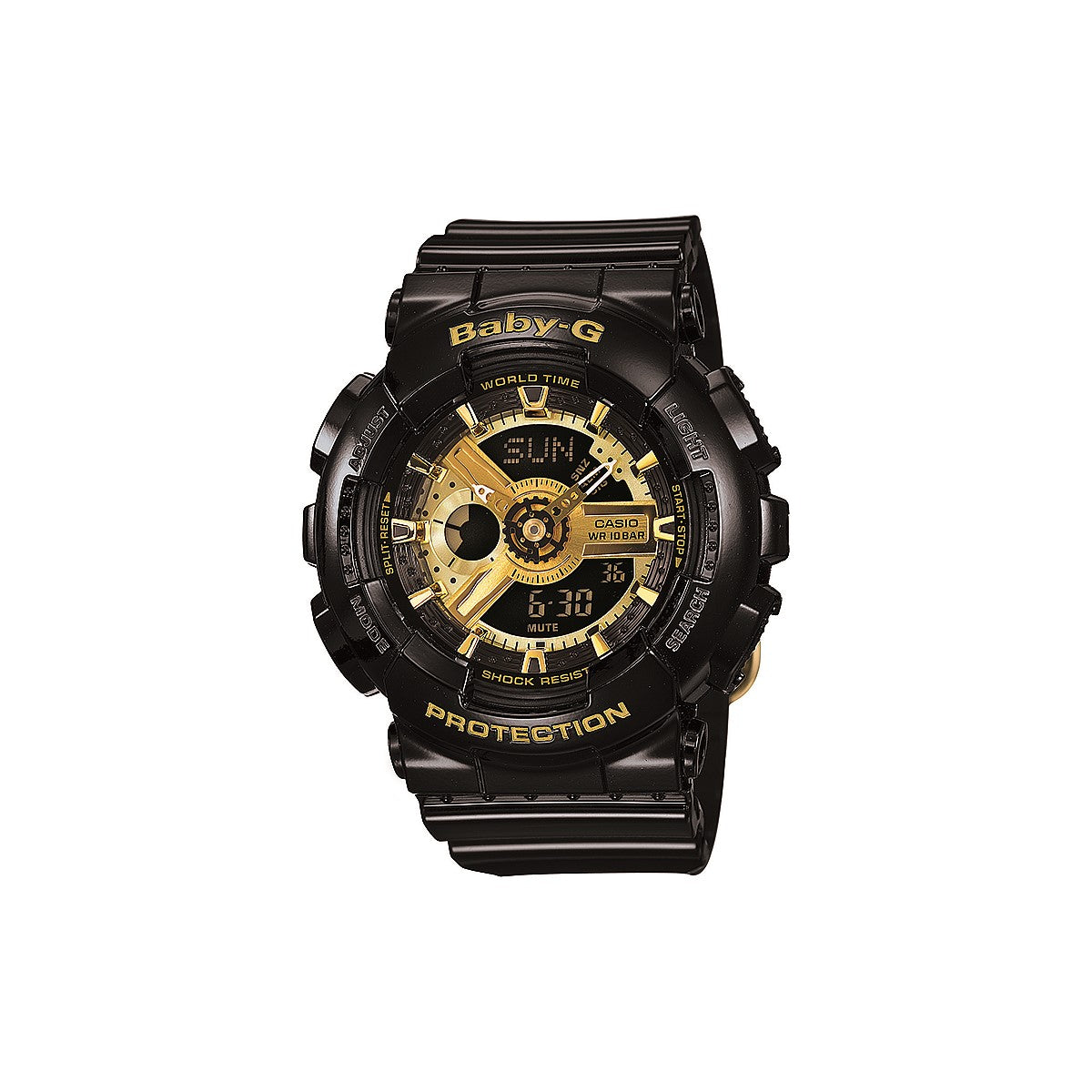 Baby G Black Gold Baby G Watch Time For Diamonds