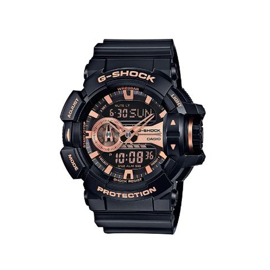 G shock rose gold black online