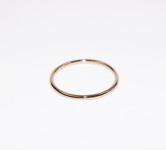 Solid 9Ct Yellow Gold Band