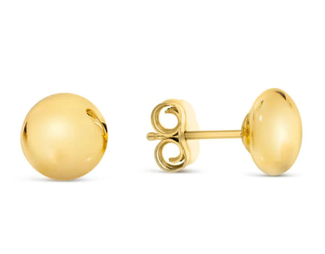 9Ct Yellow Gold 5Mm Flat Ball Stud