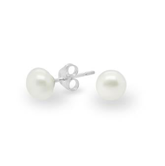 7mm Freshwater Pearl Stud Earrings