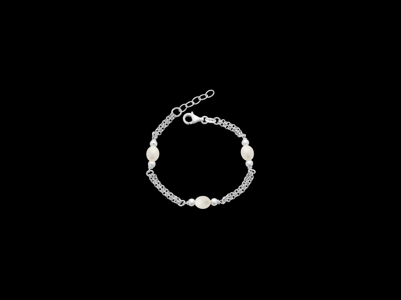 Sterling Silver Freshwater Pearl Bracelet