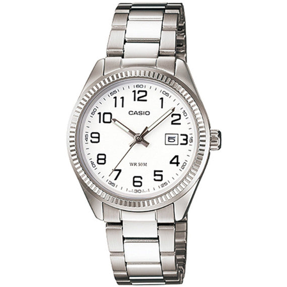 Ladies Stainless Steel Casio Watch