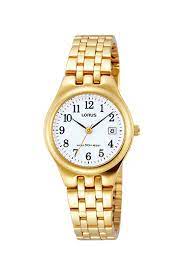 Lorus Ladies Analogue Gold Watch