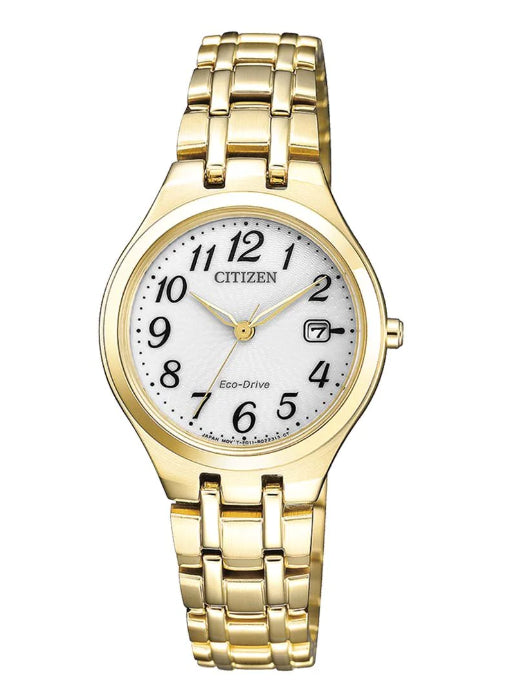 Ladies Gold Citizen Eco Drive Watch