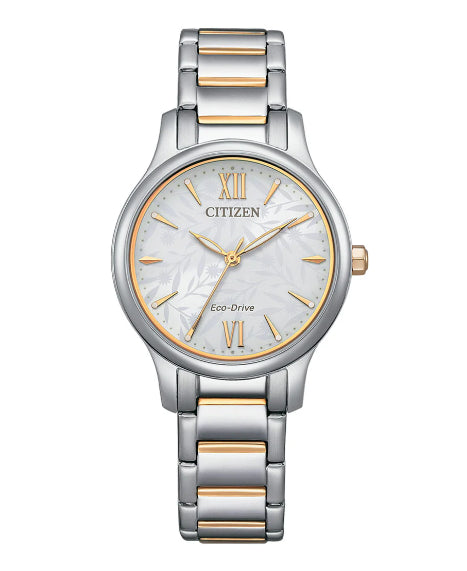 Ladies Two Tone Citizen Eco Drive Watch