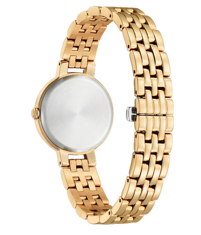 Ladies Rose Gold Citizen Eco Drive Watch