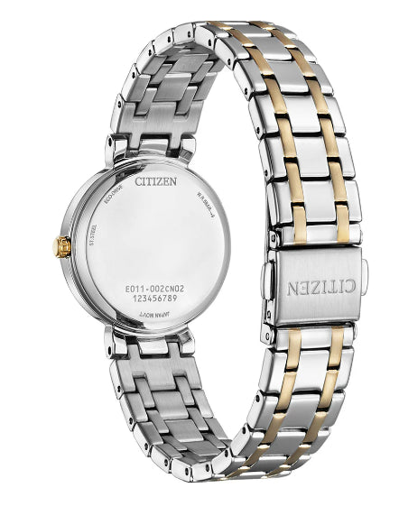 Ladies Citizen Eco Drive Two Tone Watch