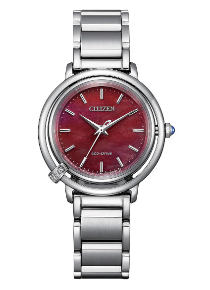 Ladies Citizen Eco Drive With Red Dial