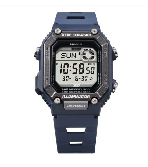 Casio Digital Sports watch with Step tracker WSB1000-2A