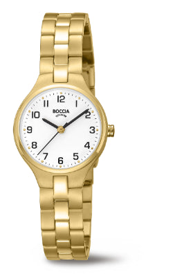 Ladies Gold Boccia watch