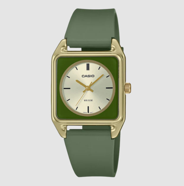 Casio Green and Gold MTPB170-3E