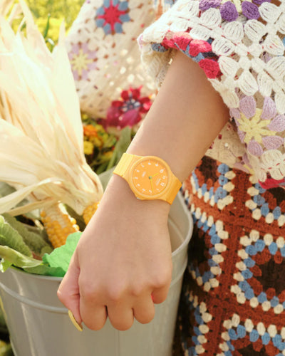 Yellow Casio MQ24B-9B