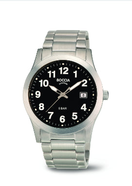 Mens Titanium Boccia Watch