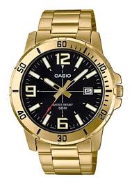 Mens Casio Gold Analogue Watch