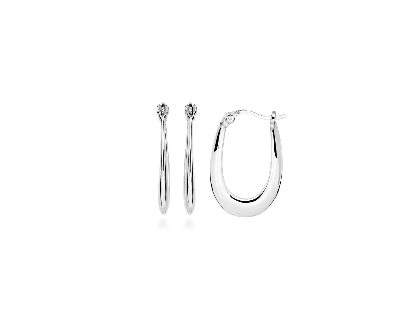 Sterling Silver Hoop Earrings