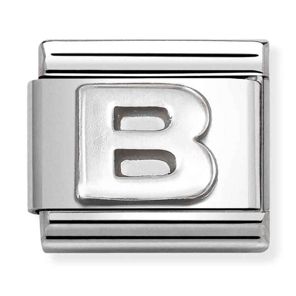 Nomination Composable 330113/02 Letter B Silver