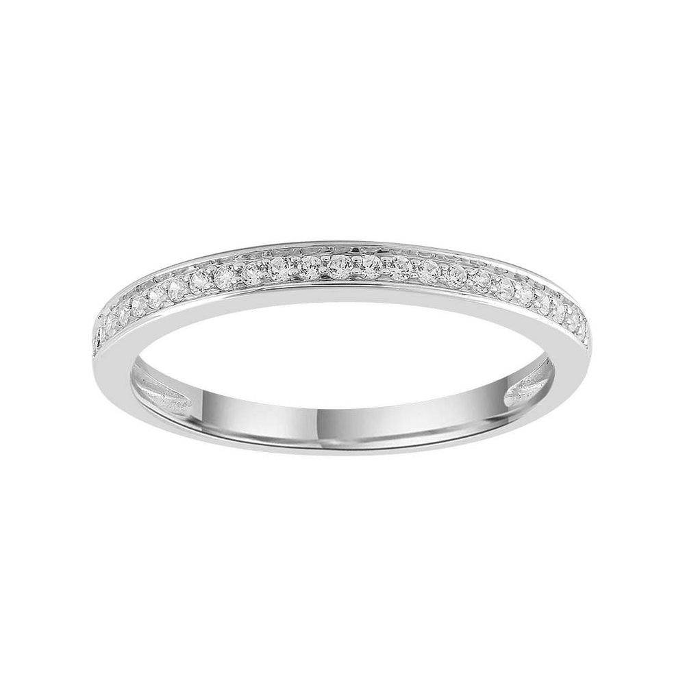 White Gold Diamond Band