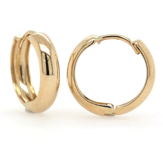 9Ct Yellow Gold Huggies