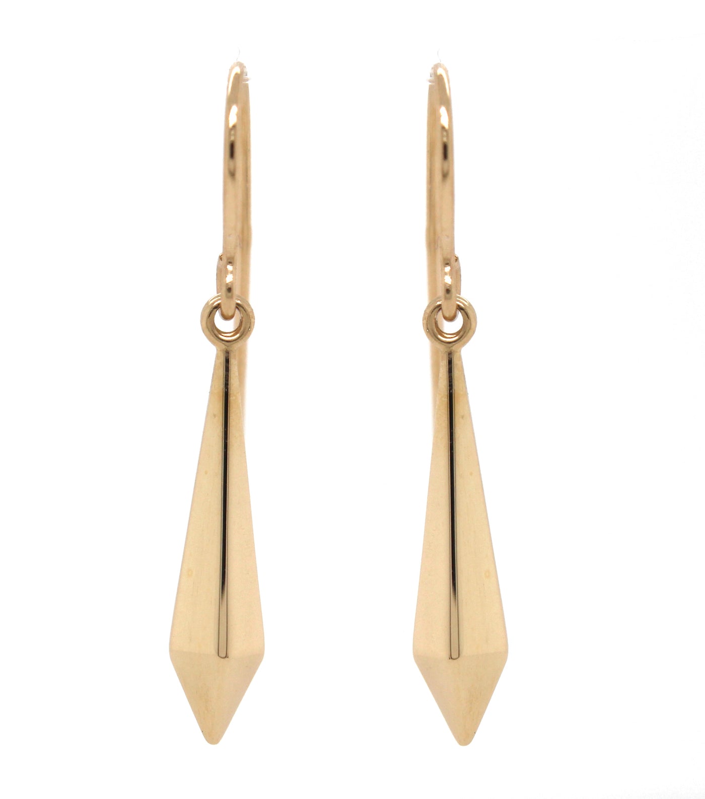 9Ct Yellow Gold Drop Earrings