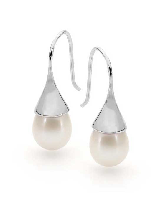 Sterling Silver Freshwater Pearl Earrings