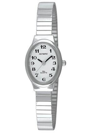 Ladies Silver Olympic Watch