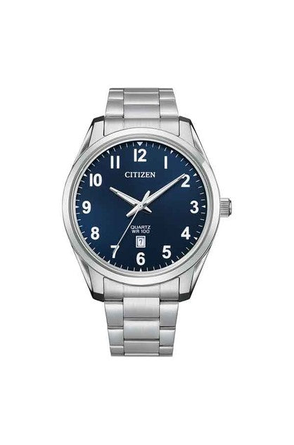 Mens Blue Face Citizen Watch