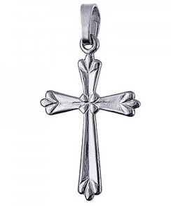 Fine Silver Cross (Pendant Only)