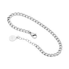 Stainless Steel Curb Link Bracelet