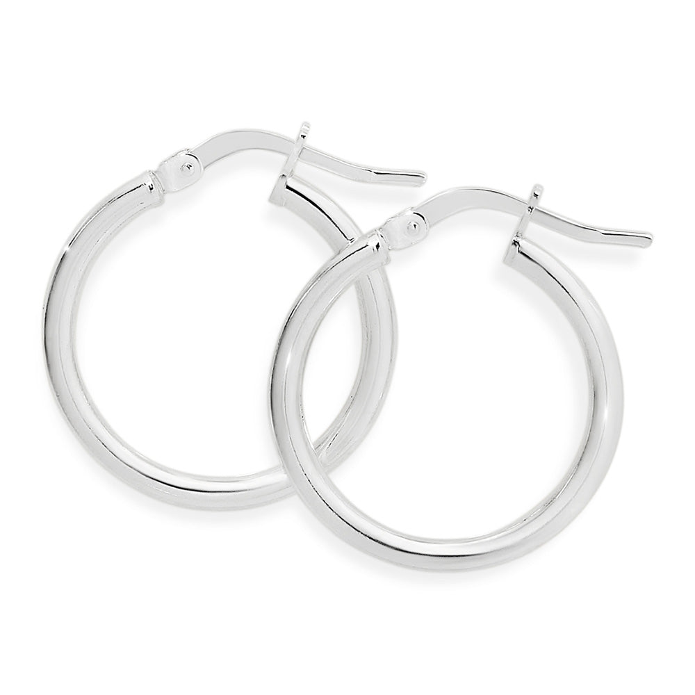 Sterling Silver Hoop