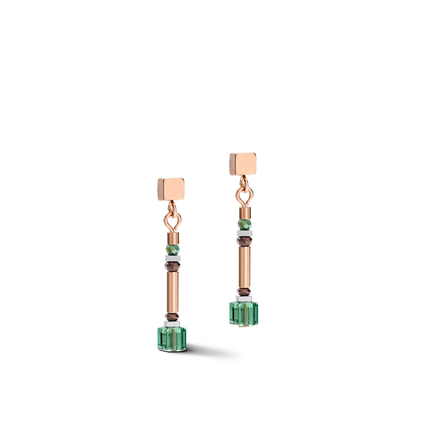 Coeur De Lion Petrol Green Earrings