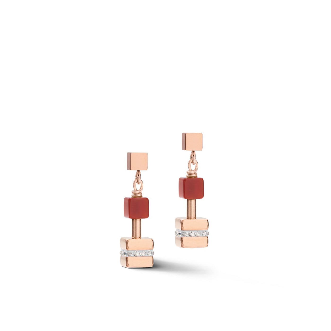 Coeur De Lion Carnelian Earrings