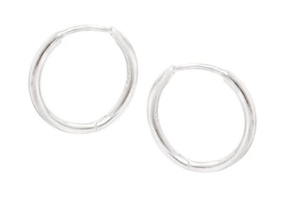 Sterling Silver 11mm Huggies