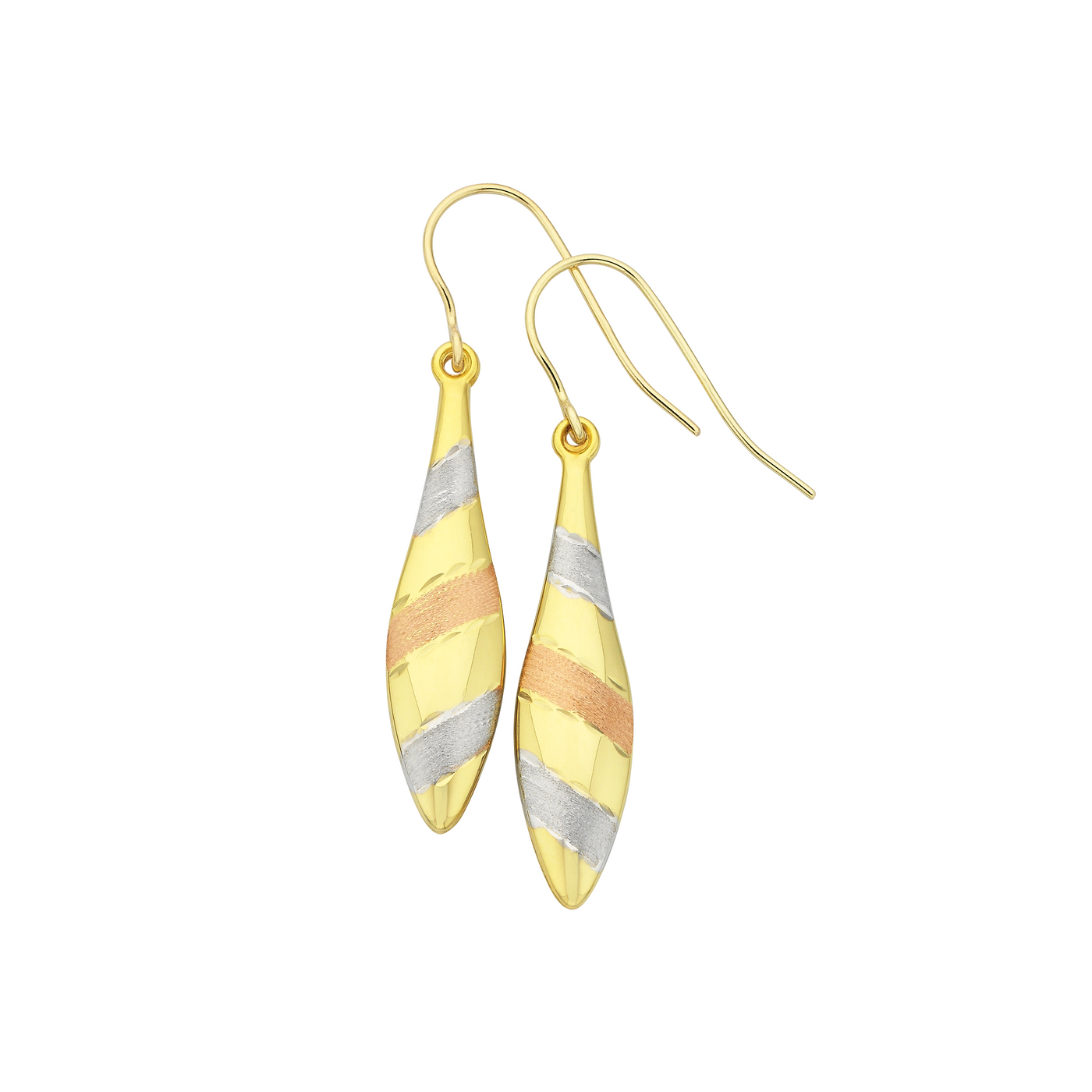 9ct Drop Earrings